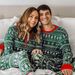 Christmas family clothing Christmas new family clothing home set pajamas_viptrois.com