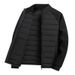 2025 Knitted Patchwork White Duck Down Men's Stand-up Collar Light Down Jacket For Autumn And Winter_viptrois.com