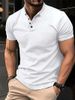 Summer Lightweight Lapel Polo Shirt Men's Short Sleeve Cotton Breathable Fashion Slim Fit Polo Shirt Male Fitness T-Shirt Trendy_viptrois.com