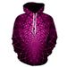 Loom Loom Casual Couple Hooded Sweatshirt Cross-Border European And American Plus Size Men's 3D Swirl Print Pullover Long Sleeve_viptrois.com