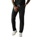 Men's Cross-Over American Corduroy Casual Pants Mid-Waist Drawstring Thin Straight Loose Fit Long Trousers for Business & Commuting_viptrois.com