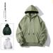 Sweater Men's Hooded Solid Color Night Reflective Strip Hooded Sweater Men's Loose Couple Sweater Men's And Women's Sweater_viptrois.com