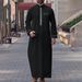Men's Clothing Muslim Long Sleeve Embroidery Casual National Clothing_viptrois.com