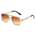 Retro Square Frame Driving Sunglasses For Men - High-End Polarized UV Protection Classic Aviator Style_viptrois.com