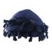 Unisex Men's Tin Lined Pullover Hat Fringe Edge Headscarf Hat Women's Personalized Hair Care Twist Tail Hat_viptrois.com