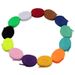 Shoelace Flat Knit Shoelace Polyester Hollow Double Solid Color Shoe Rope_viptrois.com