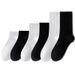 Middle Tube Socks For Men And Women For Spring, Summer And Autumn Thick Thread Deodorizing, Sweat Absorbing Breathable High Elastic Sports Socks_viptrois.com