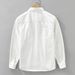 Workwear Printed Long Sleeved Shirt For Men, Fashionable And Versatile, Artistic And Casual Loose Top_viptrois.com