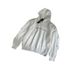 Fine Flash Niche Double-layer Collar Deconstructive Design With Plush Shoulder Pads Hooded Sweatshirt Loose Trendy Top_viptrois.com