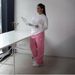 Embroidered Zipper Sweatpants Suit Casual Trousers Suit High Street Rap Street US Size Men's And Women's Sweatpants Suit_viptrois.com