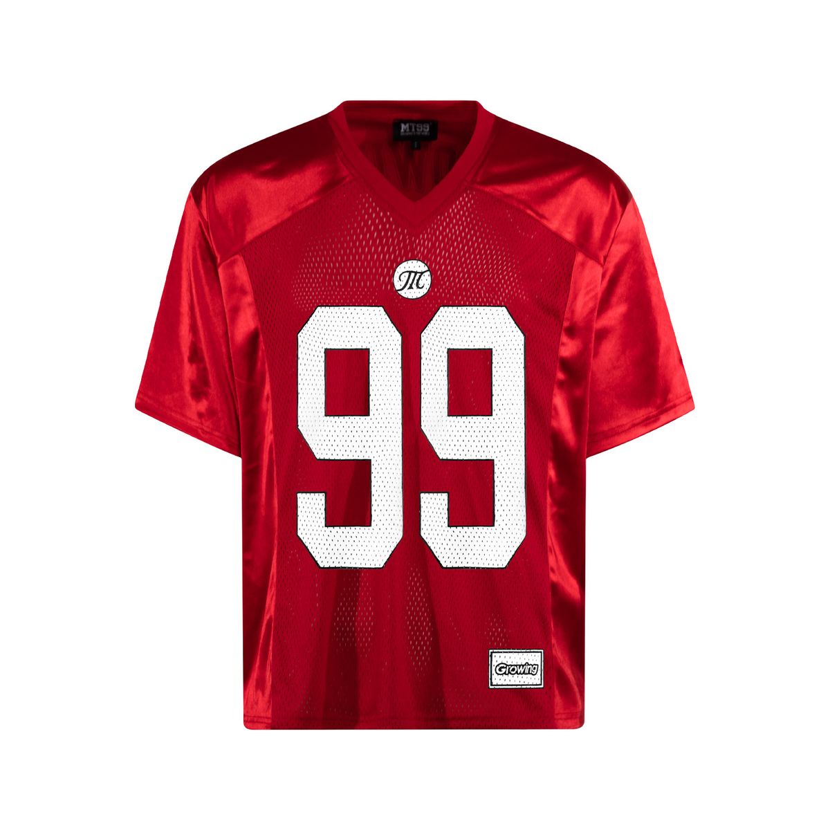 Men's Clothing New High Street Sports Men And Women Digital Letter Print Mesh Ball Clothing Loose T Shirt_viptrois.com