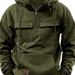 Loom Cross-Border Autumn Winter Men's Hooded Solid Color European And American Youth Sports Multi-Pocket Patchwork Sweatshirt_viptrois.com