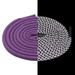 Kulokin Reflective Shoelaces Braided Rope With Round Polyester Insert Reflective Strip Yezzy Angel Starry Sky 350 With Rope_viptrois.com