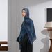 Muslim headscarf Fashion Vintage Printed Bali Cotton Breathable Scarf Elegant Lightweight Sun Protection Shawl Headscarf_viptrois.com