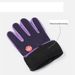 Gloves Zipper outdoor sports gloves Men's cycling plus fleece touch screen waterproof hiking gloves_viptrois.com