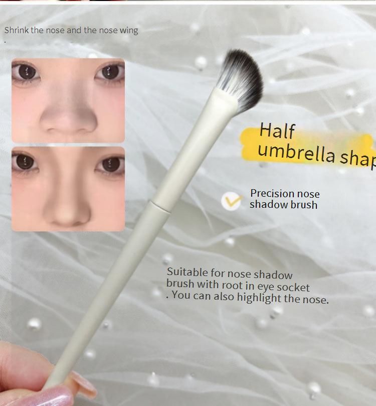 Makeup Tools Eyeshadow Brush Detail Brush Eye Silkworm Smudge Brush Down To The Brush Soft Bristle Tapered Fine Concealer Makeup Brush Set Portable_viptrois.com