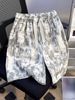 Men's Clothing Men's Style Tie Dye Cargo Shorts Loose Fit Summer Sports Straight Leg Five Point Pants Style For Formal & Casual_viptrois.com