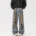 Men's Clothing Casual Jeans Ripped Casual Trousers One Piece Drop Shipping_viptrois.com