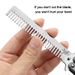 1PCS Foldable Comb Stainless Steel Butterfly Knife Comb Beard Moustache Brushe Salon Hairdressing Styling Tool_viptrois.com