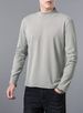 Men’s Thermal Double-Layer Long Sleeve T-Shirt – Premium Dralon Polyester (Black/Charcoal/Wine Red, S-3XL) | Winter Warmth Without Bulk_viptrois.com