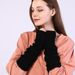 Twist Long Korean Style Women's Autumn Winter New Half Finger Woolen Gloves Knitted Warm Fingerless Arm Warmers_viptrois.com