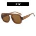 Single Bridge Aviator Sunglasses - Classic & Minimalist Fashion Shades For Women/Men Versatile UV400 Protection Glasses_viptrois.com