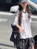 Short Sleeve T-Shirt For Men And Women Summer Relaxed Versatile Casual Letter Print Sweatshirt Top_viptrois.com