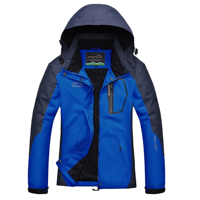 Men's Clothing Outdoor Charge Clothes Men's Outdoor Sports Single-layer Jacket Soft Shell Mountaineering Suit_viptrois.com