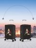 Creative Letter Luggage Protective Cover Thickened Elastic 24 Inch Luggage Protective Cover Trolley Case Cover_viptrois.com