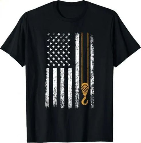 T-shirtcrane American Flag_ Crane 2026 Operator Cousin U_viptrois.com