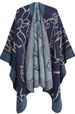 Unisex Cape ink painting large jacquard totem women's cape acrylic split cape_viptrois.com