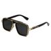 Men's Sunglasses Metal Square Frame Retro Sunglasses For Men, Dita Glasses, Anti Ultraviolet Sunglasses_viptrois.com