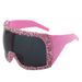2024 New Large Frame Face Mask Sunglasses Luxury Rhinestone Decoration Catwalk Party Sunglasses Integrated Goggles_viptrois.com