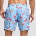 Men's Flamingo Swimming Trunks Men's Vacation Hot Spring Casual Beach Pants Men's Loose Surfing Shorts_viptrois.com