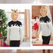 Soft Cartoon Knit Sweater For Kids - Unisex Winter Pullover With Fun Prints (100-140cm)_viptrois.com