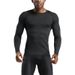 Men's Clothing Men's Gym Fitness Compression Basketball Sports Tights Men's Long Sleeves_viptrois.com