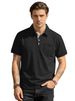 2026 Spring/Summer Men's Collar-Pocket Solid Color Business Casual Short-Sleeved Loose Polo Shirt Men_viptrois.com