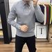Loom Loom European Station Knitted Polo Shirt For Men, High-End Slim Fit Long Sleeve Turn-Down Collar Paul Swea, Base Wool_viptrois.com