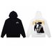 Trendy Brand Skull Print Heavy Cotton Unisex High Street Hooded Sweatshirt Long Sleeve Fashion_viptrois.com