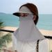 Sun Ice Silk Mask Breathable Sunshade Full UV Protection Gini Summer Cycling Face Cover Driving_viptrois.com