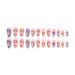 Nails Art & Tools Round Head Bright Eyes Colorful Manicure Gradient Blooming Star Manicure Nails Finished Nails_viptrois.com