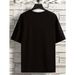 Camiseta Moda Hombres Y Mujeres Con Estampado Jumbo Gusano Grande, Algodón Manga Corta Calle Ultra Suave, Transpirable,_viptrois.com