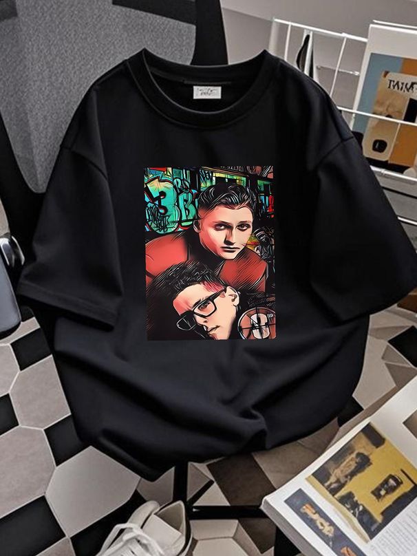 GROUP 3rd Bass Short Slevee Black T-Shirt Streetwear Fashion Graphic Unisex Casual Top For Everyday Wear Designer Clothes Soft Homme Slightly_viptrois.com
