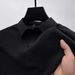 Men's Clothing Fashion Lapel Short Sleeve T Shirt Men's Summer Casual Solid Color Polo Shirt Slim Fit Versatile Collar Top_viptrois.com
