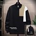 Men's Casual Tracksuit Set - Trendy Long Sleeve Tee & Jogger Pants For Streetwear & Lounge_viptrois.com