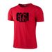 Men's Clothing GYM Men's Fitness Short Sleeved Quick Drying Sports Bottoming Shirt Bodybuilding Leisure Running Training T Shirt Mesh Breathable_viptrois.com