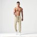 Men’s Slim-Fit Joggers – Polyester Athletic Running Pants (Black/Blue/Khaki, M-3XL, 95% Polyester, Stretchable & Lightweight)_viptrois.com
