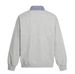 High Street Design Sweatshirt Men's Vibe Trendy Brand Amican Plaid Color Block Stand Collar Lace-up Long Sleeve_viptrois.com