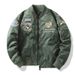 Men's Clothing Spring And Autumn New Air Force Ma1 Pilot Jacket Men's Tiger Embroidered Baseball Jacket Large Size Coat Workwear Jacket Trendy_viptrois.com