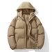 Nordmann Cross-Border Wholesale Live Hot-Selling Down Men's Winter Plus Size Youth Cotton Padded Hooded Puffer Jacket_viptrois.com